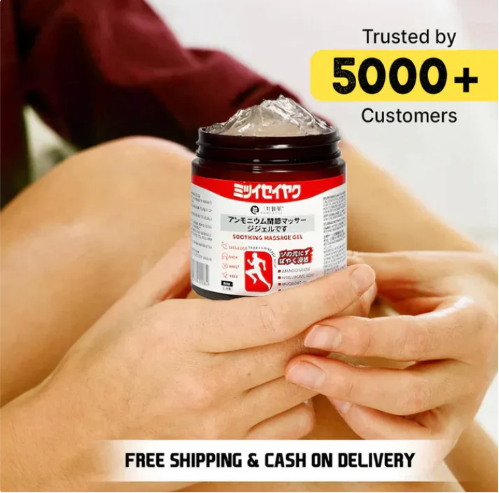 Japanese instant pain relief soomthing massage gel(Pack of 2)